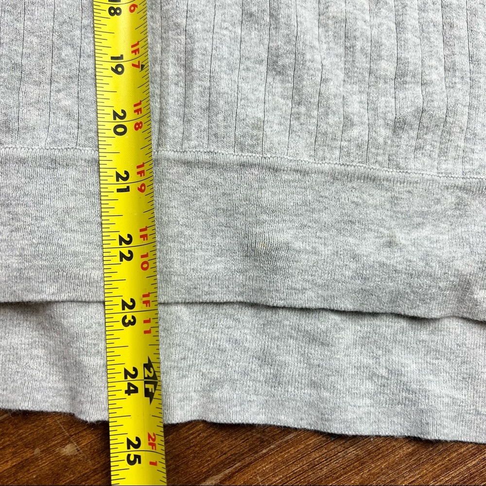 Cabi Womens Heather Gray Hi-lo V Neck Short Sleeve Casual Pullover Shirt Size XS - Picture 4 of 7